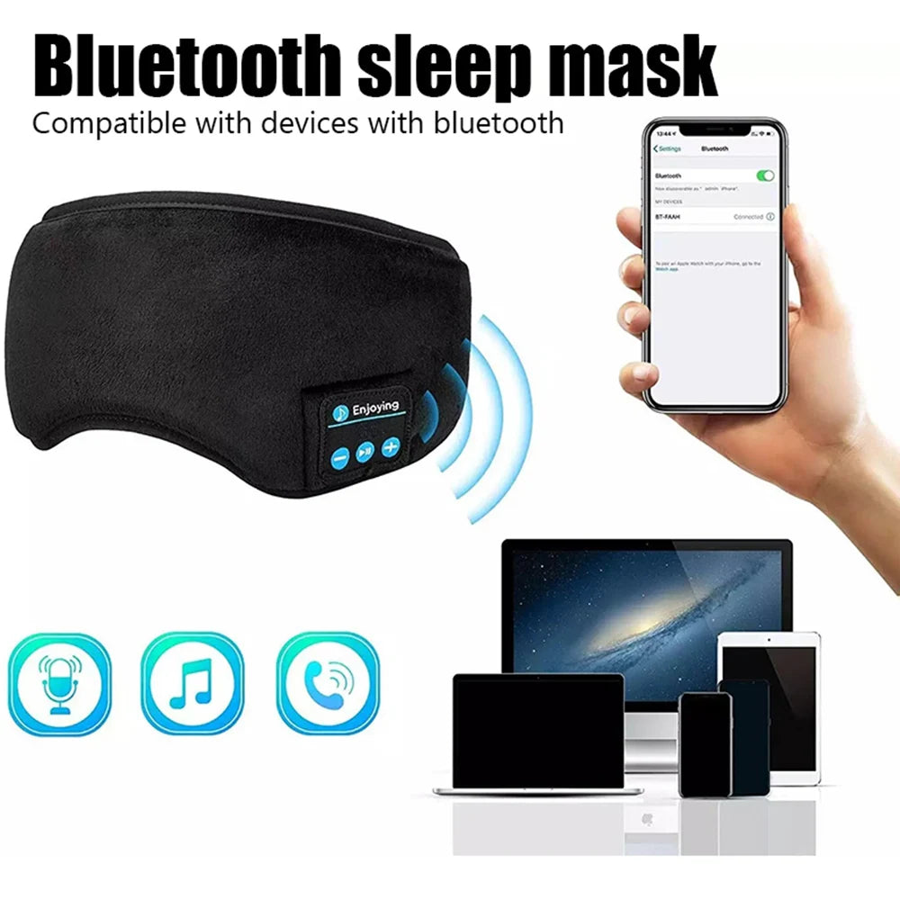 **Bluetooth Sleep Mask with Wireless Earphones**